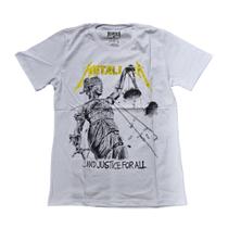 Camiseta Metallica Justice For All Blusa Banda Rock Bo1577 BOR023 Camiseta Metallica Justice For All Blusa Banda Rock Bo1577 BOR023