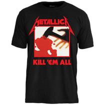 Camiseta Metallica Kill 'Em All Stamp Rockwear TS1476
