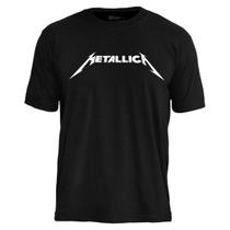 Camiseta Metallica Logo Tamanho:GCor:Preto Camiseta Metallica Logo Tamanho:GCor:Preto