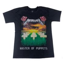 Camiseta Metallica Master Of Puppets Blusa unissex Epi211 EPI126 RCH - Belos Persona Banda