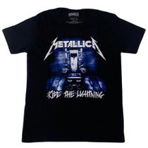 Camiseta Metallica Ride The Lightning Rock Preto Bof5022 RCH - Belos Persona Banda