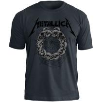 Camiseta Metallica Snake Ring DK Grey