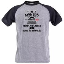 Camiseta meu avo é o homem mais rico presente divertido fofo