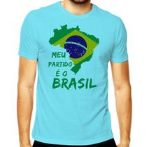 Camiseta Meu Partido é o Brasil - Viva o Brasil