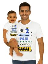 Camiseta Meu Primeiro Dia Dos Pais e Body de Bebê Tal Pai Tal Filho