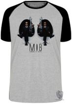 Camiseta MIB Homens de Preto Blusa Plus Size extra grande adulto ou infantil