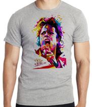 Camiseta Michael Jackson colorido Blusa criança infantil juvenil adulto camisa tamanhos