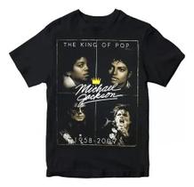Camiseta Michael Jackson - Fotos Cor:PretoTamanho:G Camiseta Michael Jackson - Fotos Cor:PretoTamanho:G