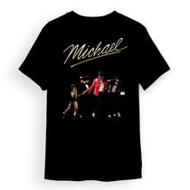 Camiseta Michael Jackson Rei do Pop Fãs Filme Musical Camisa 100% Algodão Camiseta Michael Jackson Rei do Pop Fãs Filme Musical Camisa 100% Algodão