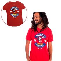 Camiseta mickey classico vermelho p Camiseta mickey classico vermelho p