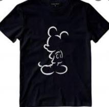 Camiseta mickey em algodão unissex lançamento - 3m