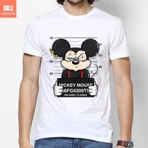 Camiseta Mickey Prisioneiro Bad 100% Algodão Camisa