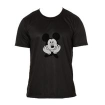 Camiseta Mickey T-Shirt Adulta Preta