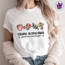 Camiseta Mina Profissões Terapia Ocupacional