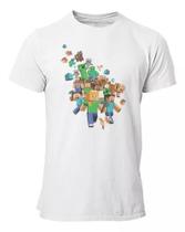 Camiseta Minecraft - Estampa Jogo, App e Game 3 Camiseta Minecraft - Estampa Jogo, App e Game 3