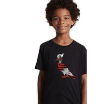 Camiseta Mini Est Pica Pau Flamengo