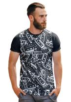 Camiseta Mini Fitas Cassestes Full Print Retrô