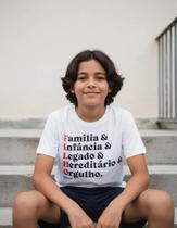 Camiseta Mini Tp Est Filho Orgulho Eee - Reserva Mini - Camiseta Mini Tp Est Filho Orgulho Eee - Reserva Mini -