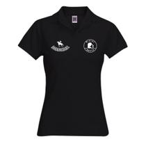 Camiseta Minina Bruta Boiadeira Gola Polo Preto Camiseta Minina Bruta Boiadeira Gola Polo Preto