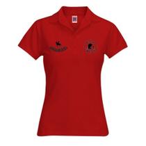 Camiseta Minina Bruta Boiadeira Gola Polo Vermelho Camiseta Minina Bruta Boiadeira Gola Polo Vermelho
