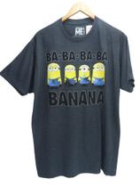 CAMISETA MINIONS - Ba-Ba-Ba-Ba Banana - Tam. Large CAMISETA MINIONS - Ba-Ba-Ba-Ba Banana - Tam. Large