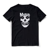 Camiseta Misfits - Banda - Rock - Camisa