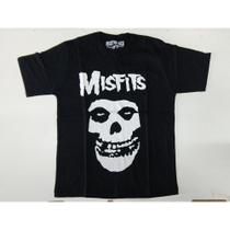 Camiseta Misfits logo Blusa Adulta e Extra Plus Size unissex banda de rock MR131 RCH