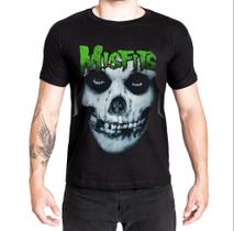 Camiseta Misfits Skull - Original Oficina Rock