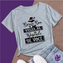 Camiseta Mística Bruxa Boa Bruxa Má Camiseta Mística Bruxa Boa Bruxa Má