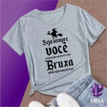 Camiseta Mística Wicca Seja uma Bruxa