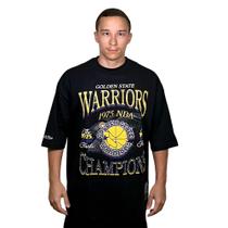 Camiseta Mitchell &amp Ness Champions Oversized MN360 - Preto