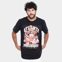 Camiseta Mitchell & Ness Atlanta Hawks Wilkins Masculina Camiseta Mitchell & Ness Atlanta Hawks Wilkins Masculina
