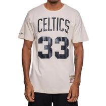 Camiseta Mitchell & Ness Boston Celtics Bird Bege