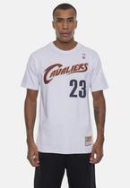 Camiseta Mitchell & Ness Cleveland Cavaliers James Branca