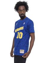 Camiseta Mitchell & Ness Especial Golden State Warriors Tim Hardaway Azul