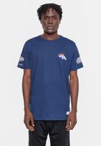 Camiseta Mitchell & Ness Masculina Superbowl Champ Denver Broncos Azul Marinho
