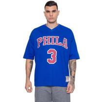 Camiseta mitchell & ness philadelphia 76ers oversize