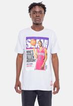 Camiseta Mitchell & Ness Philadelphia 76Ers Slam Iverson Branca