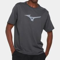 Camiseta Mizuno Basic Big Masculina Cinza Camiseta Mizuno Basic Big Masculina Cinza