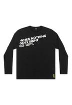 Camiseta ML Infantil Preta When Nothing Elian