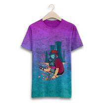 Camiseta Moda Camisa Resistente Feminina Manga Curta