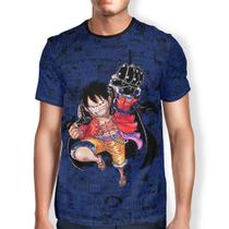 Camiseta Moda Geek Estampas Premium One Piece Personagens