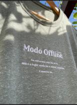 Camiseta modo offline ecologica Camiseta modo offline ecologica