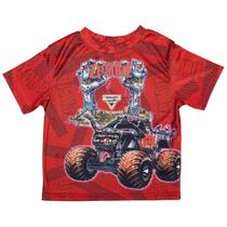 Camiseta Monster Jam Zombie Red Zombie Toddler Boys 2T