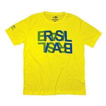 Camiseta Mormaii Helanca Dry Brasil - Feminino