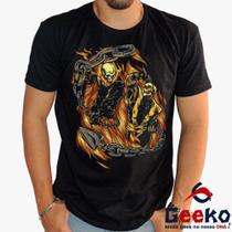 Camiseta Mortal Kombat 100% Algodão Scorpion Geeko