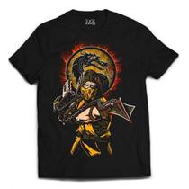 Camiseta mortal kombat - scorpion - 6