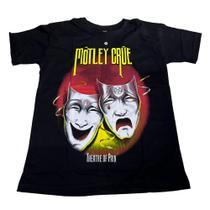Camiseta Motley Crue Theatre of Pain Blusa Adulto Banda de Rock Unissex Epi026 - Bandas