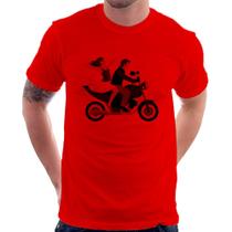 Camiseta Moto Casal - Foca na Moda
