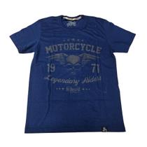 Camiseta Moto Caveira Motoqueiro Harley Blusa Adulto Unissex Bo3131